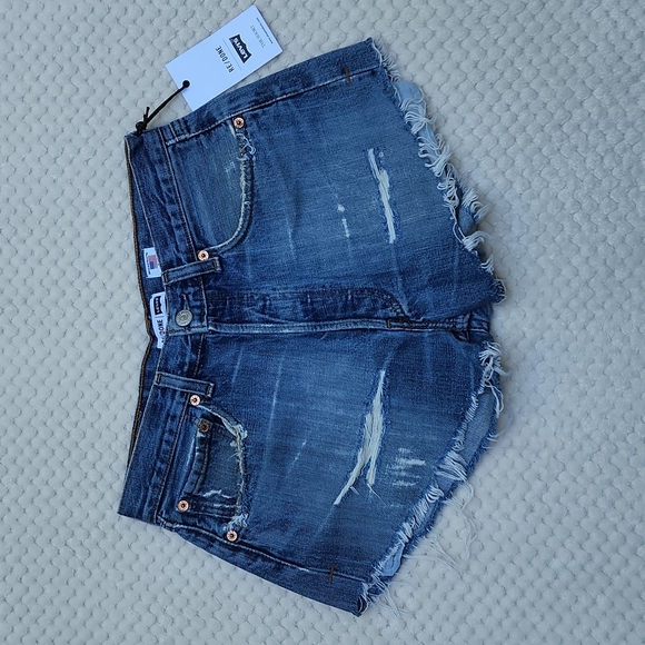 **HP**Nwt Levi's RE/DONE The Short Cutoff Denim Shorts - Picture 1 of 15